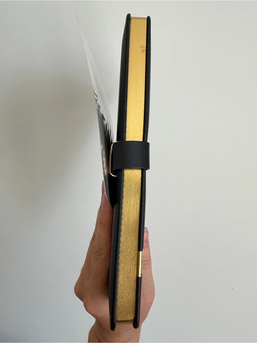 CARIBBEAN PRINCESS  Black Faux Leather Travel Journal